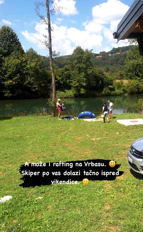 Vikendica Krupa Na Vrbasu Villa Banja Luka Exteriör bild